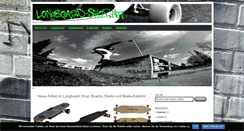 Desktop Screenshot of longboard-shop.net
