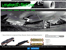 Tablet Screenshot of longboard-shop.net